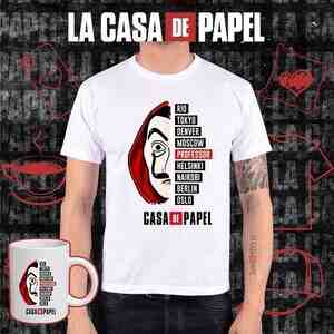 Futbolka La casa de papel Futbolka La casa de papel