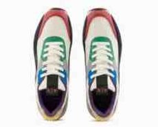 İdmna ayaqqabısı Armani Exchane multicolor mesh sneakers